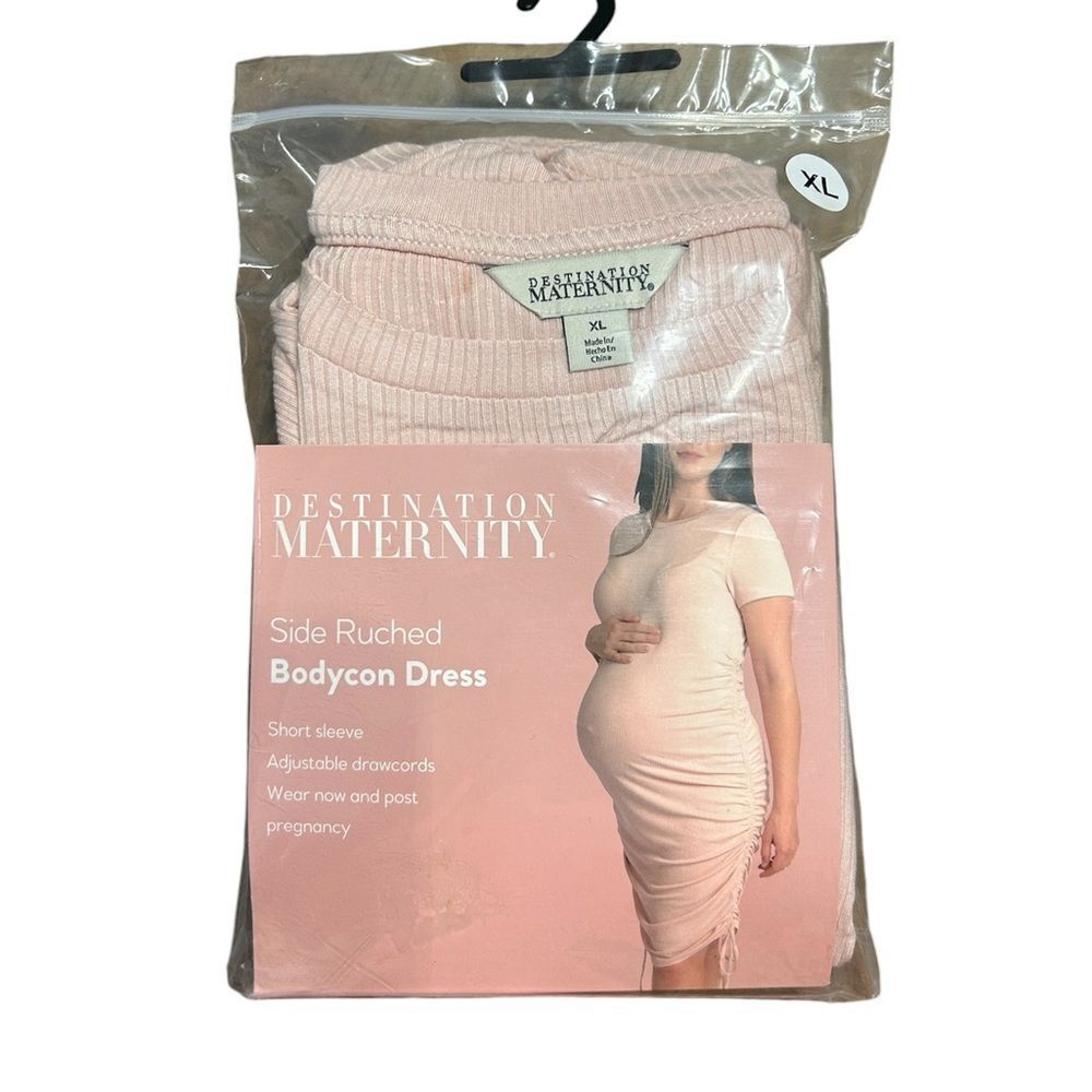 Destination Maternity's Ruched Maternity Dress